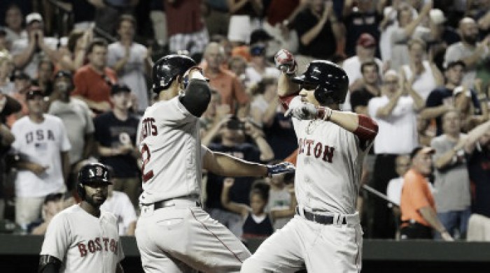 Mookie Betts' two home runs powers Boston Red Sox past Baltimore Orioles