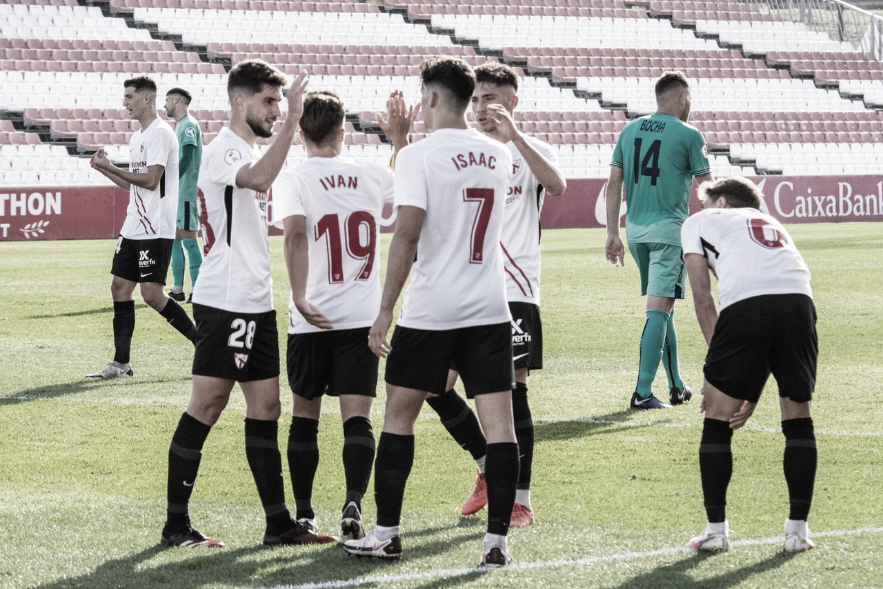 El Sevilla Atlético golea a su rival El Sevilla Atlético golea a su rival