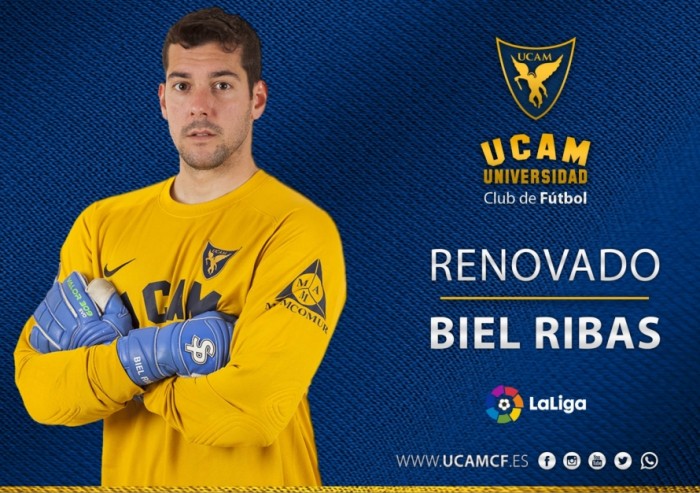 Biel Ribas renueva con el UCAM Murcia CF