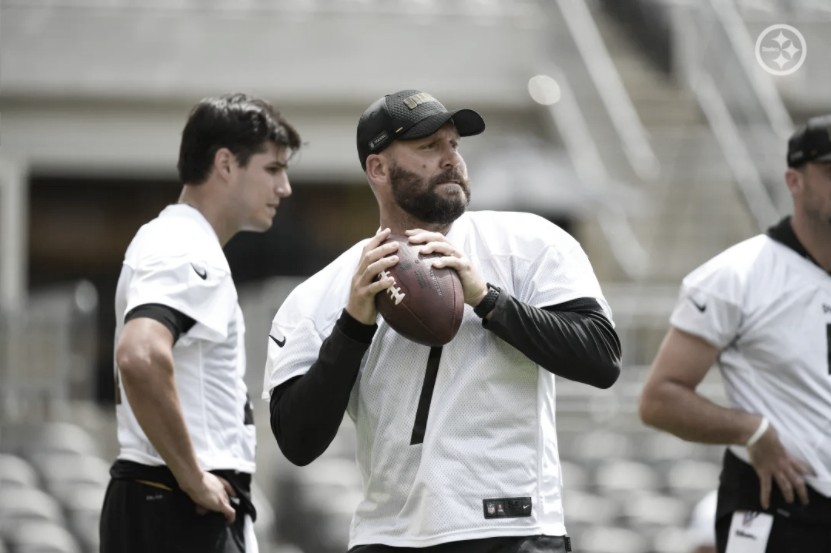 Quarterback dos Steelers, Big Ben revela nervosismo após um ano sem atuar