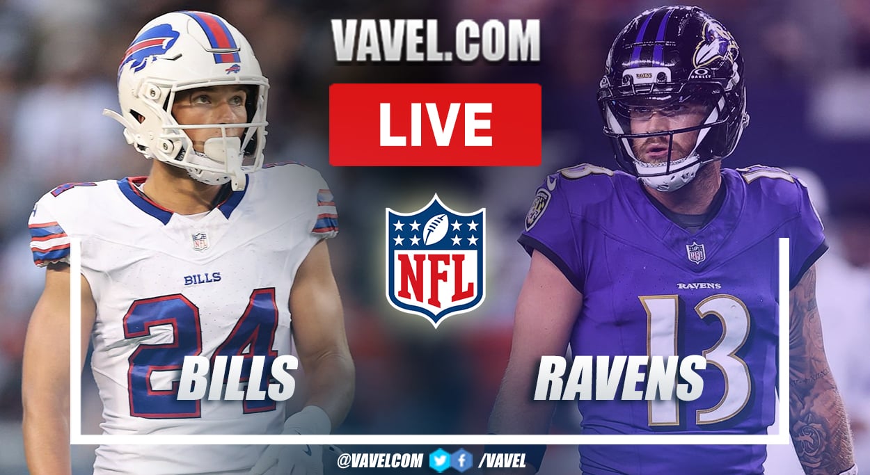 Buffalo Bills vs Baltimore Ravens LIVE Score Updates in NFL Game