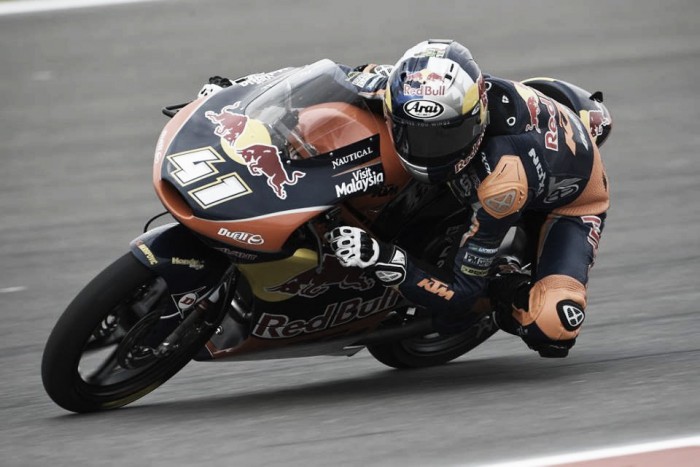 Brad Binder claims first ever pole position in Moto3 at Argentina