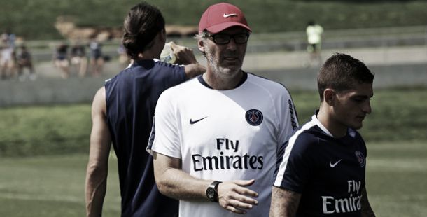 Laurent Blanc comemora possível contratação de Di María por parte do PSG