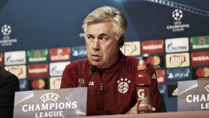 Após tropeço contra Eintracht Frankfurt, Carlo Ancelotti rechaça crise no Bayern de Munique