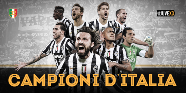 La Juventus officiellement championne d'Italie