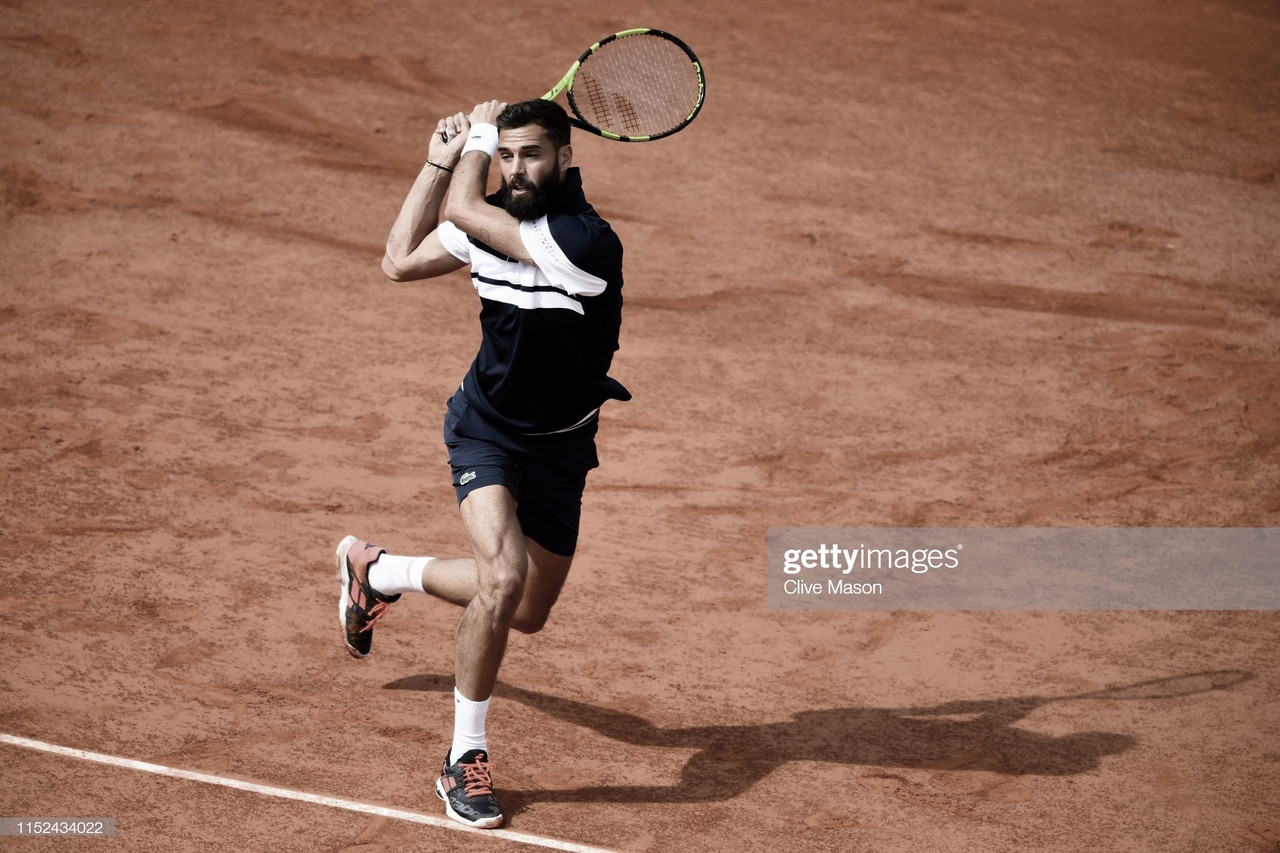 Benoit Paire alcanza la segunda semana en Roland Garros