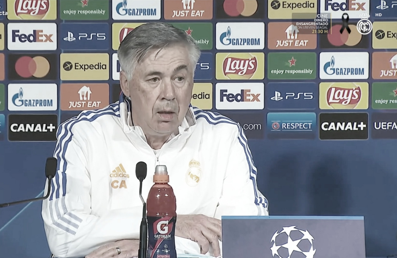 Ancelotti: "Mañana debemos aguantar la presión y manejarla"