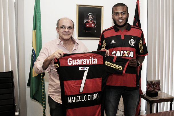 Com Marcelo Cirino, Flamengo se reapresenta na Gávea para 2015