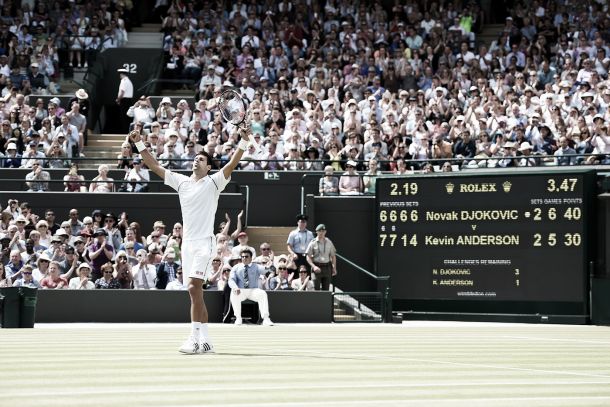 Djokovic: “Ha sido uno de mis partidos más difíciles en Wimbledon”