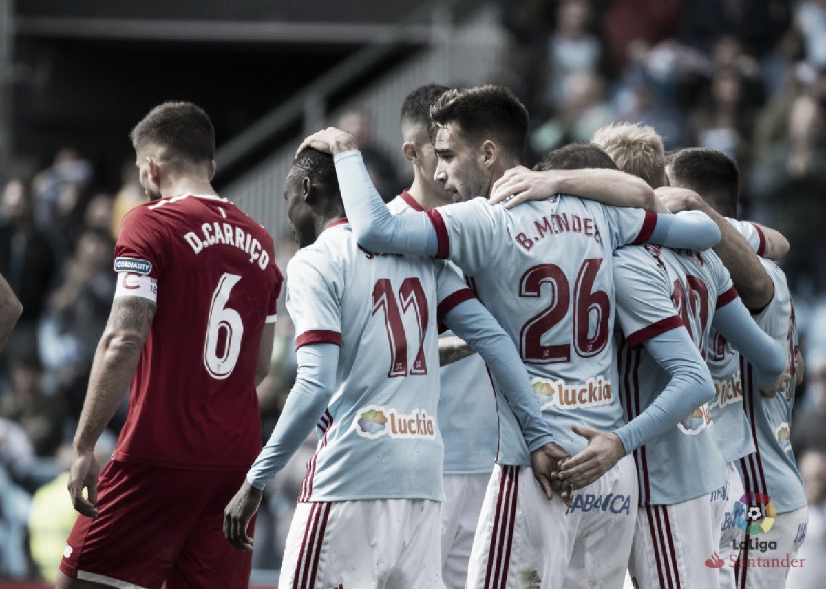 Celta de Vigo - Sevilla FC: Puntuaciones del Celta, jornada 31 de la Liga Santander