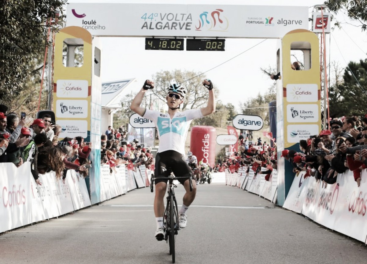 Kwiatkowski impone su ley en Malhao para llevarse la Vuelta al Algarve