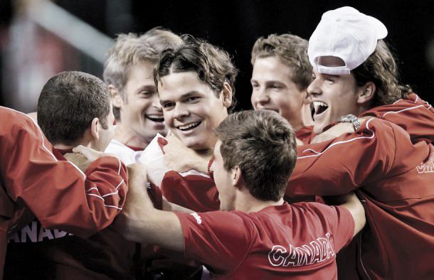 Coupe Davis : La Suisse tombe, le Canada passe difficilement