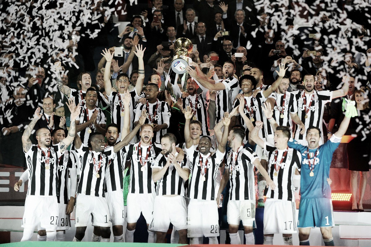 Juventus afirma su dominio ganando la Copa Italia Juventus afirma su dominio ganando la Copa Italia