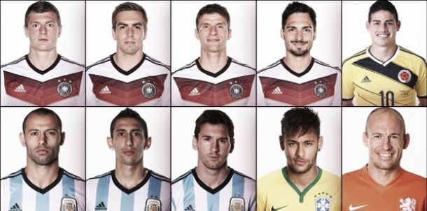La FIFA anuncia los candidatos a mejor jugador del Mundial