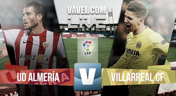 Resultado Almería - Villarreal en Liga BBVA 2015 (0-0)