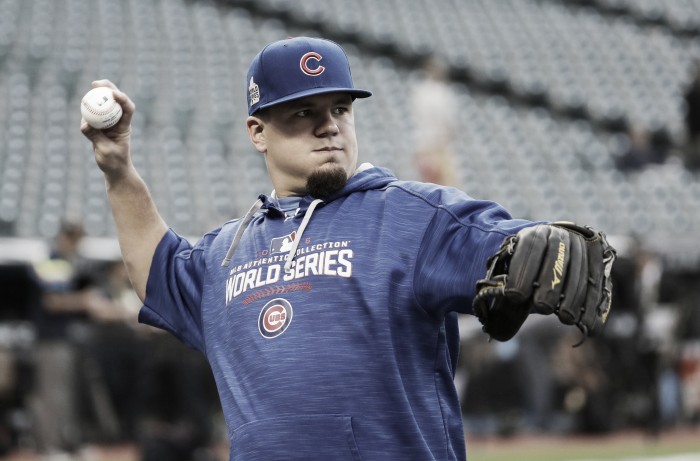 Kyle Schwarber will catch in spring training