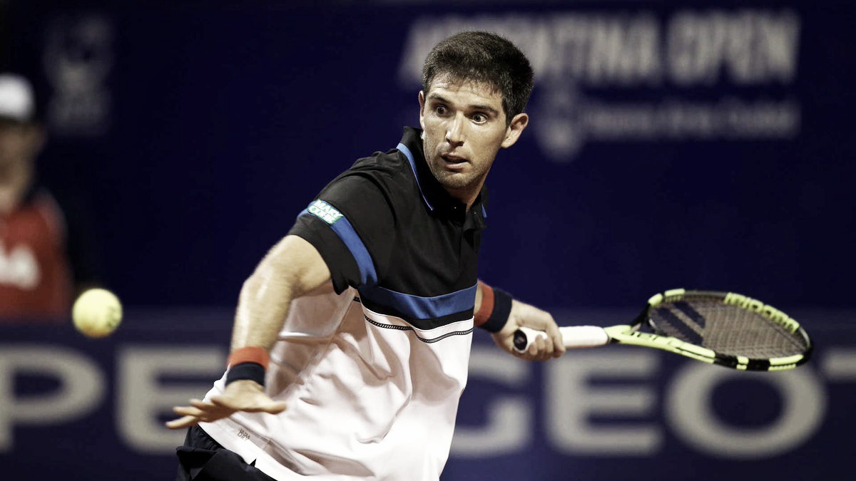 Delbonis ingresa al cuadro principal en Roma Delbonis ingresa al cuadro principal en Roma