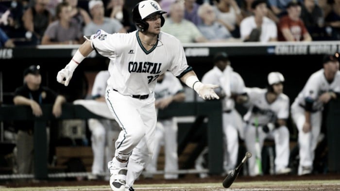 2016 College World Series: Coastal Carolina looking for another upset over Texas Tech in elimination game