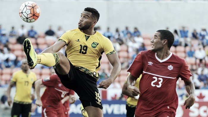 Jamaica holds off Canada in their 2-1 win in the Gold Cup quarterfinals
