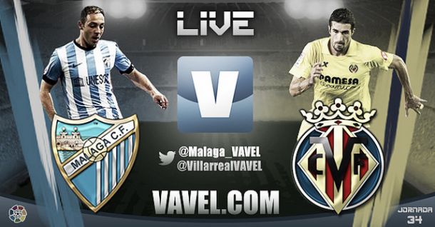 Resultado Málaga CF - Villarreal CF (1-0)