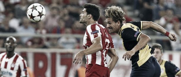 Los errores defensivos condenan al Atlético de Madrid en el Karaiskakis