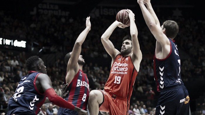 Fechas y horarios confirmados para el Baskonia-Valencia Basket