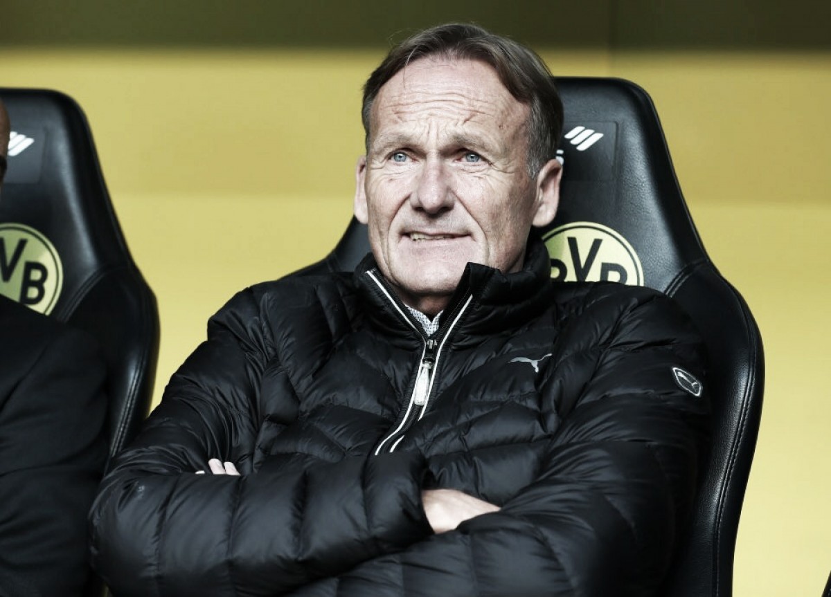 Watzke plantea volver a la cima al Borussia Dortmund