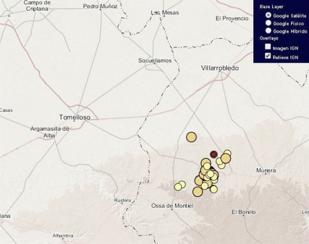El terremoto registra más de 45 réplicas