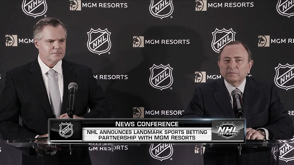 La NHL y MGM Resorts se asocian en un acuerdo histórico para el hockey americano