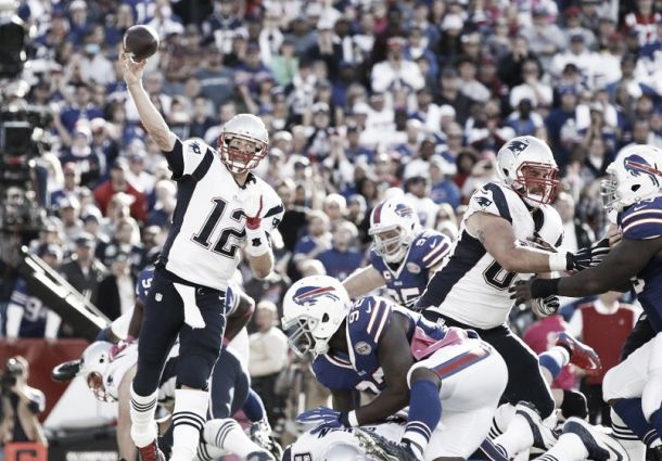 Los Patriots se llevan la victoria y se ponen al frente de su división ante los Bills