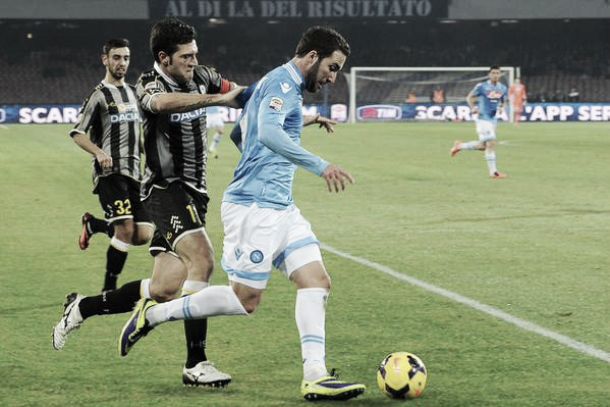 Diretta Napoli - Udinese, risultati live di Coppa Italia