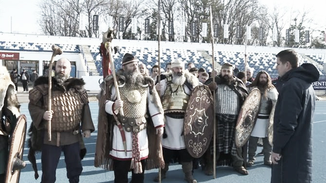 "Bárbaros" invadem treino do Poli Iasi na Romênia