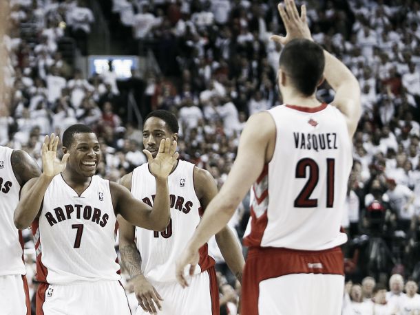 Raptors Get Huge Game From DeRozan To Even Up The Series With BK