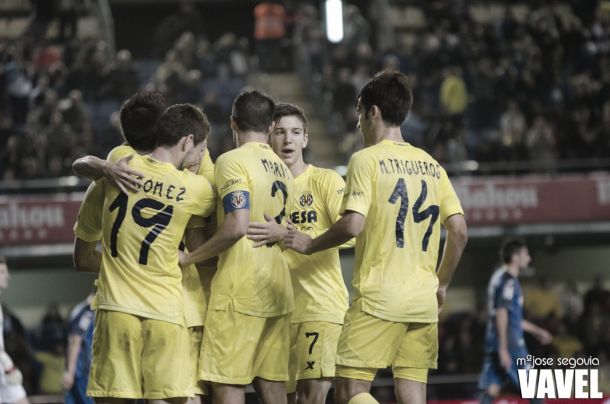 Fotos e imágenes del Villarreal 2 - 1 Getafe, de la 12ª jornada de la Liga BBVA