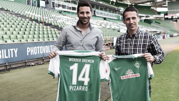 Pizarro vuelve a casa, vuelve a Bremen