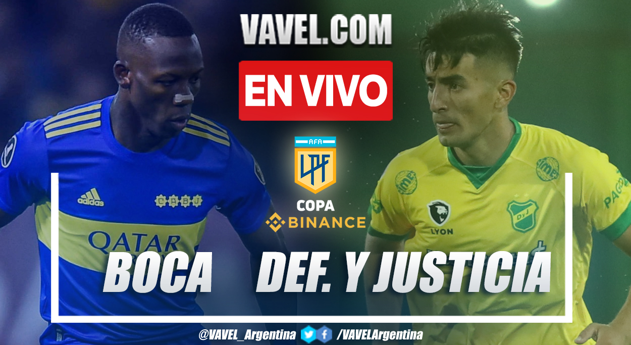 Resumen y goles: Boca 2-0 Defensa y Justicia en Copa de la Liga Profesional 2022