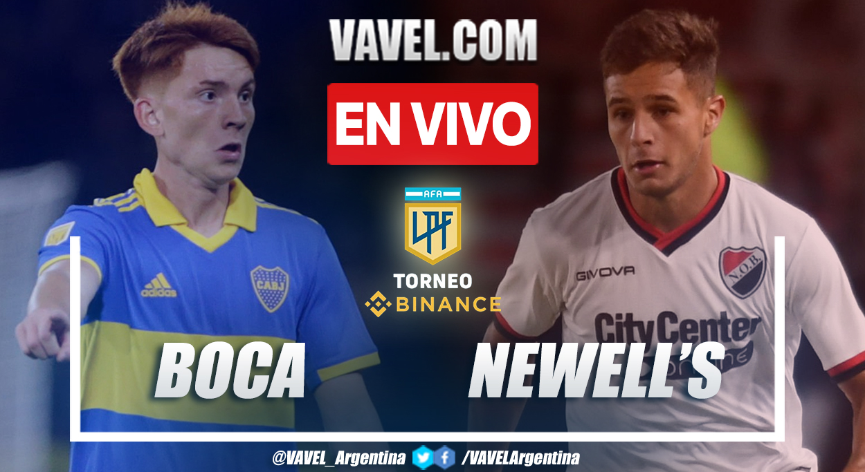 Resumen Y Goles Boca 2 1 Newell S En Liga Profesional 2023 25 07