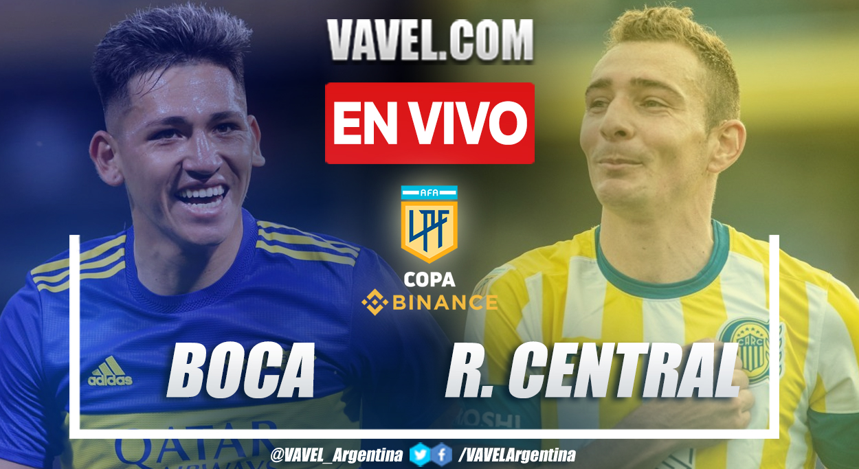 Resumen y goles: Boca 2-1 Rosario Central en Copa de la Liga Argentina 2022