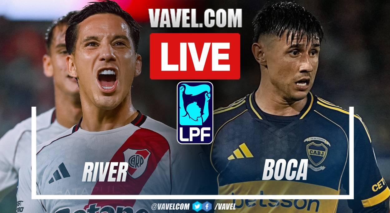 River Plate vs Boca Juniors LIVE Score Updates in Argentine League Match