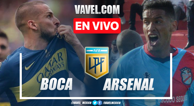 Goles y Resumen del Boca Juniors 2-1 Arsenal en Copa de la Liga