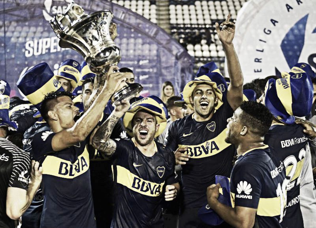 Boca Juniors : Download wallpapers Boca Juniors, 4k, Superliga, logo