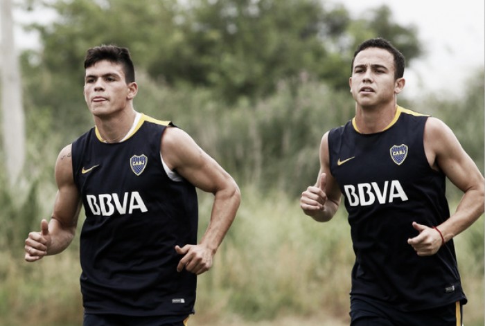 Boca Juniors apresenta lateral Jonathan Silva e meia Leonardo Jara para 2016