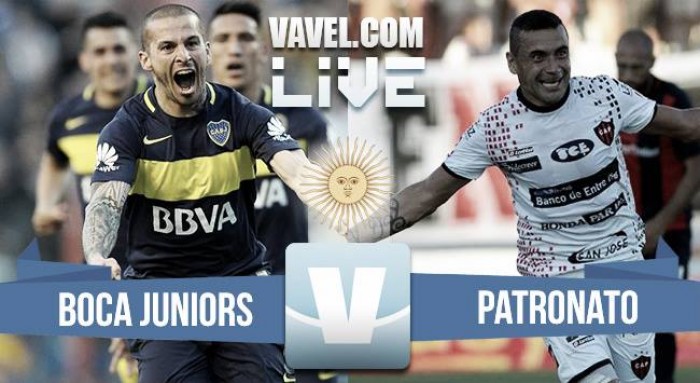 Resultado partido Boca Juniors vs Patronato (1-1)