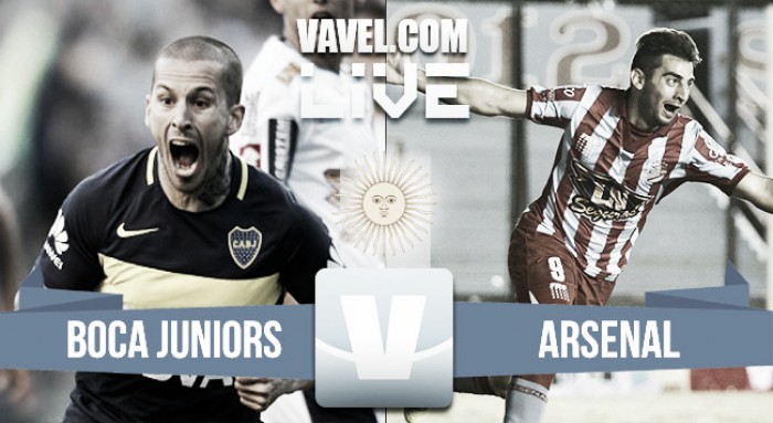 Resultado Boca Juniors 3-0 Arsenal en Liga Argentina 2017 Resultado Boca Juniors 3-0 Arsenal en Liga Argentina 2017