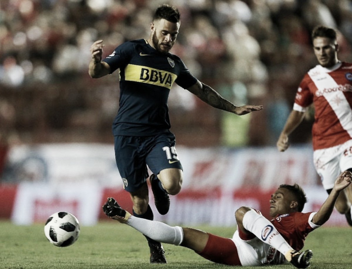 Líder da SuperLiga, Boca tropeça diante de Argentinos Juniors Líder da SuperLiga, Boca tropeça diante de Argentinos Juniors