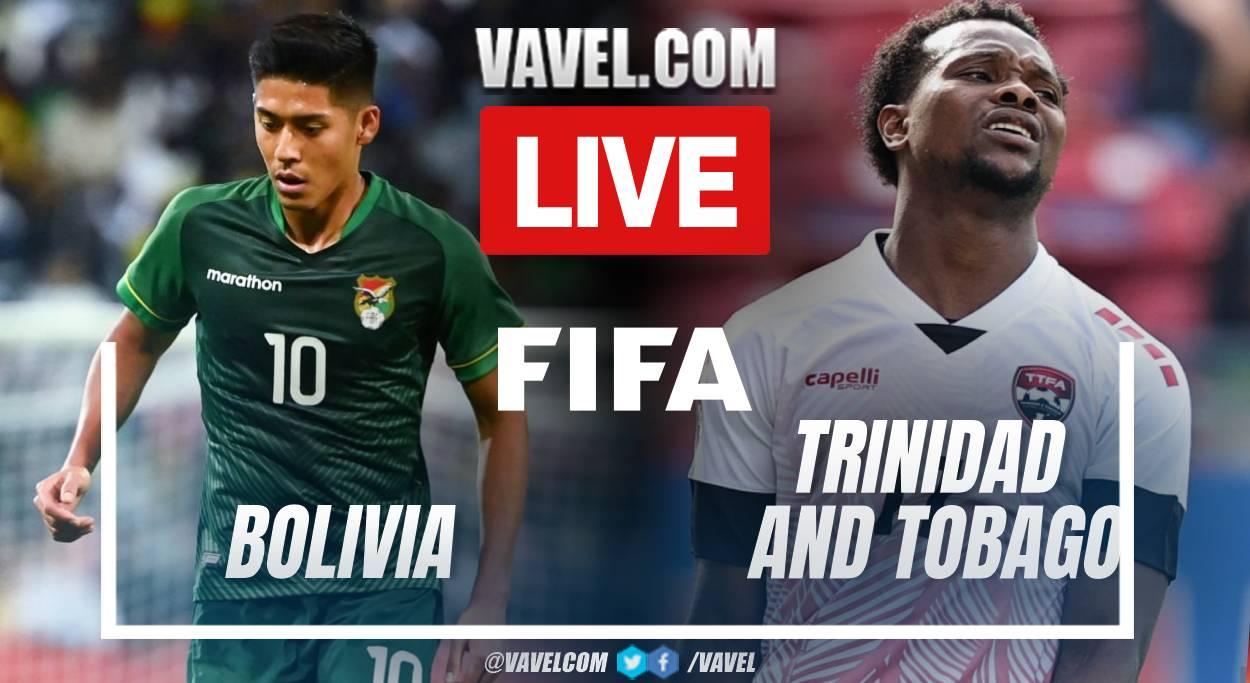 Highlights and goals of Bolvia vs Trinidad and Tobago in international friendly