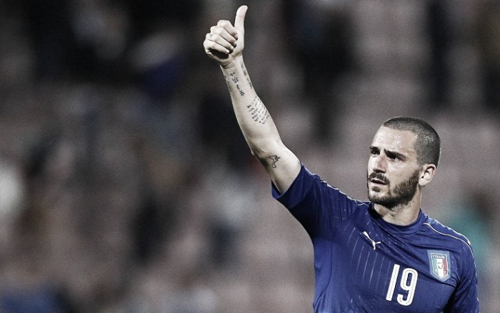 Italia, Bonucci: "Non dobbiamo avere limiti e compensare le assenze con la nostra fame"