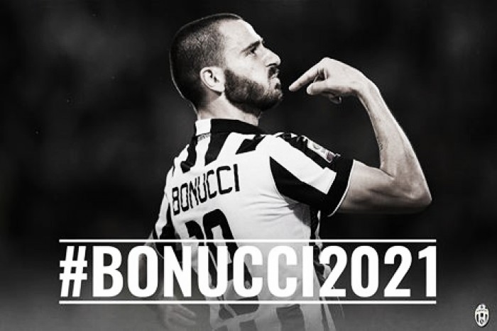 Juventus, Bonucci rinnova fino al 2021