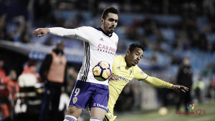 Borja Iglesias: "Hay que estar orgullosos del trabajo del equipo"