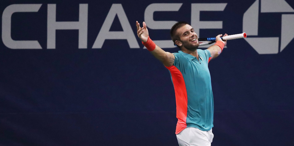US Open: Borna Coric edges Stefanos Tsitsipas in a classic